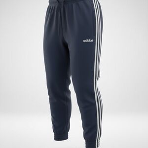 Adidas Kids Dark Blue Joggers with Stripes